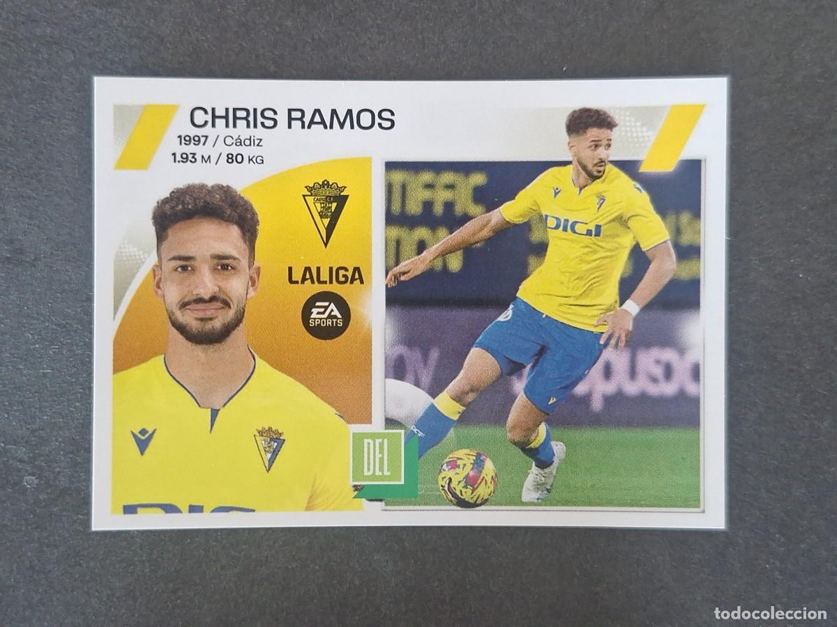 Football Stickers: L2 CHRIS RAMOS CADIZ C. F. COLOCA LIGA ESTE 2023 2024 23 24 NUNCA PEGADO SIN PEGAR
