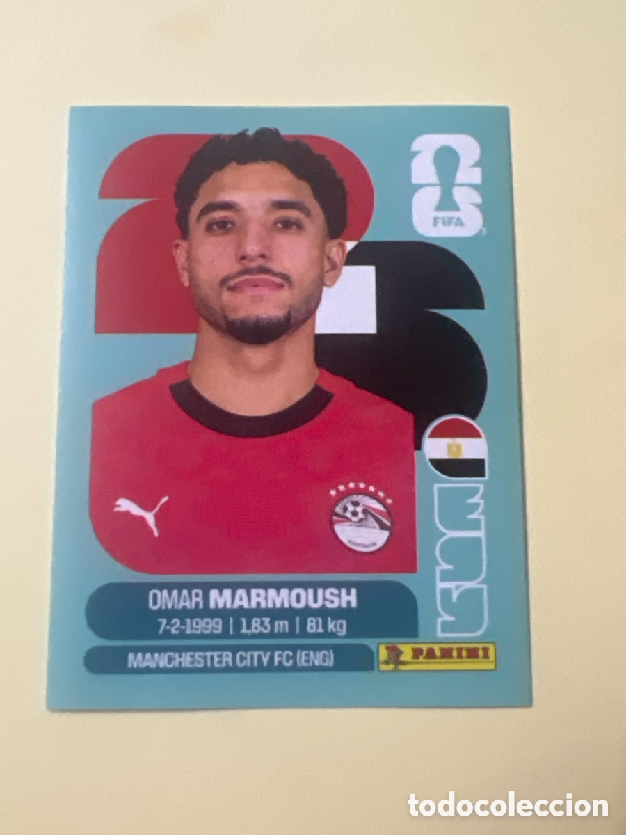 Football Stickers: C3260. Fifa World Cup 26 Mundial 2026 EGY 20 Egipto Omar Marmoush