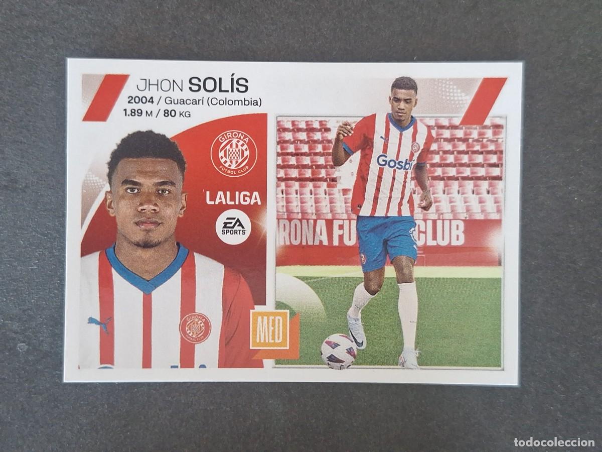 Football Stickers: L2 SOLIS GIRONA F. C. COLOCA LIGA ESTE 2023 2024 23 24 NUNCA PEGADO SIN PEGAR