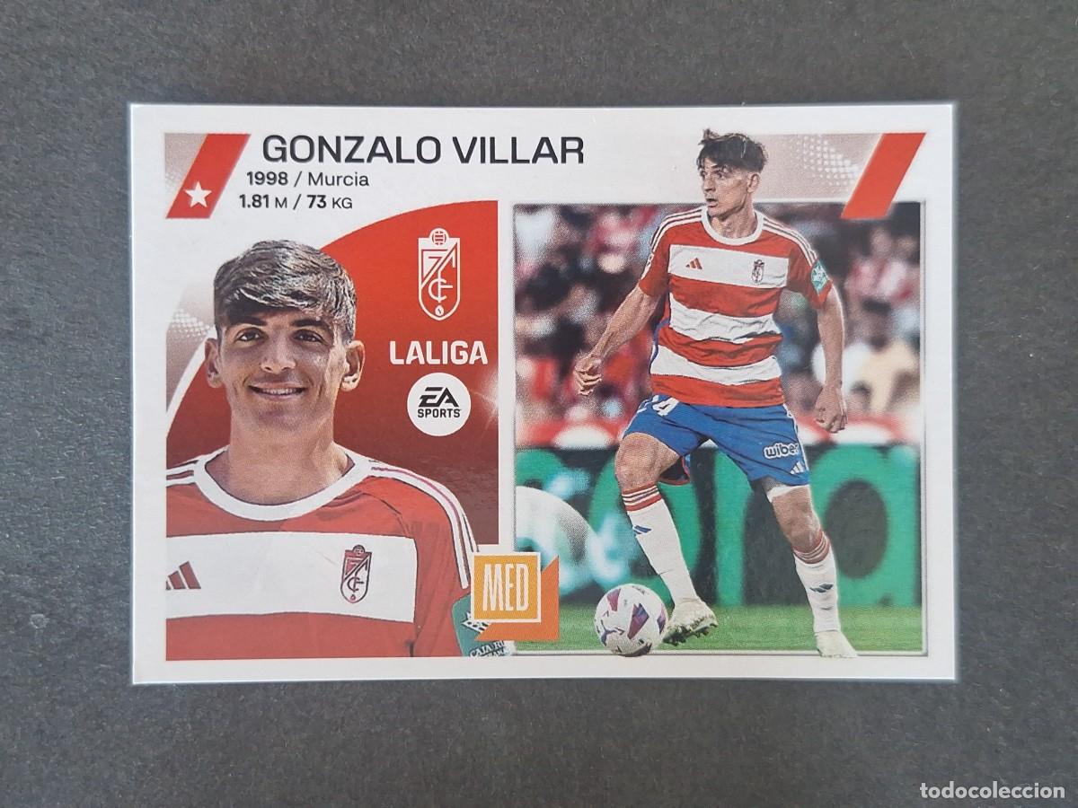 Football Stickers: L2 GONZALO VILLAR GRANADA C. F. COLOCA LIGA ESTE 2023 2024 23 24 NUNCA PEGADO SIN PEGAR