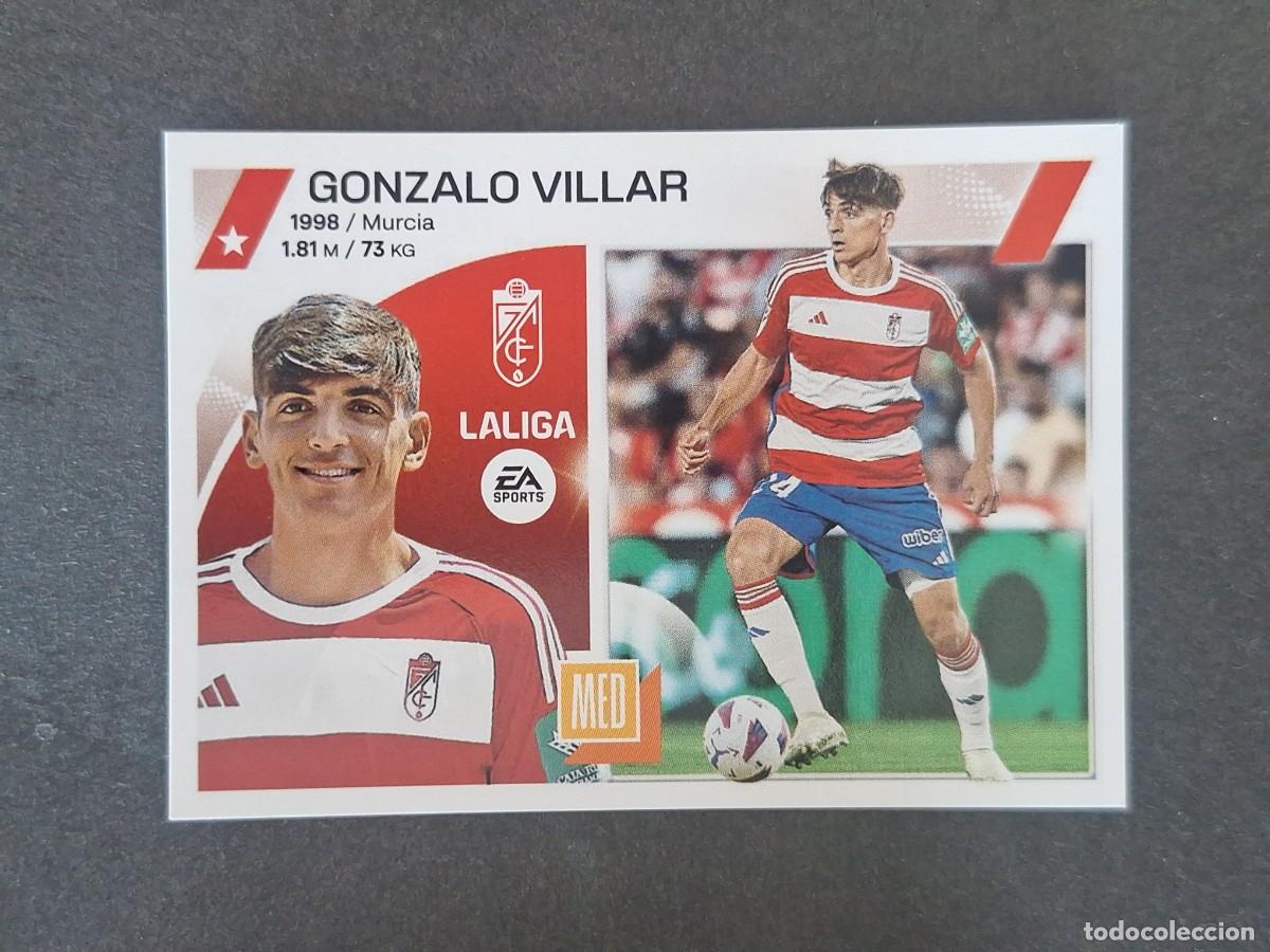 Football Stickers: L2 GONZALO VILLAR GRANADA C. F. COLOCA LIGA ESTE 2023 2024 23 24 NUNCA PEGADO SIN PEGAR