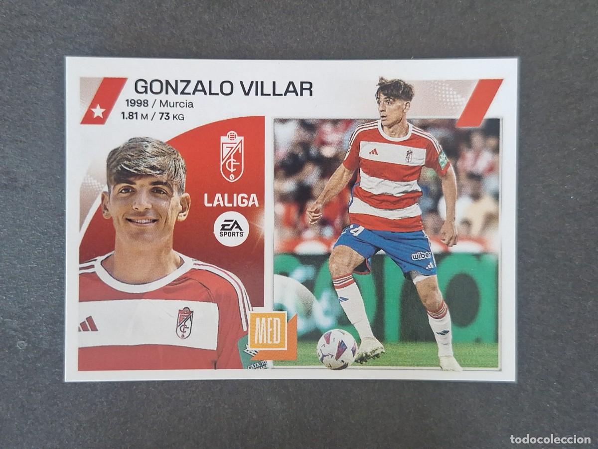 Football Stickers: L2 GONZALO VILLAR GRANADA C. F. COLOCA LIGA ESTE 2023 2024 23 24 NUNCA PEGADO SIN PEGAR