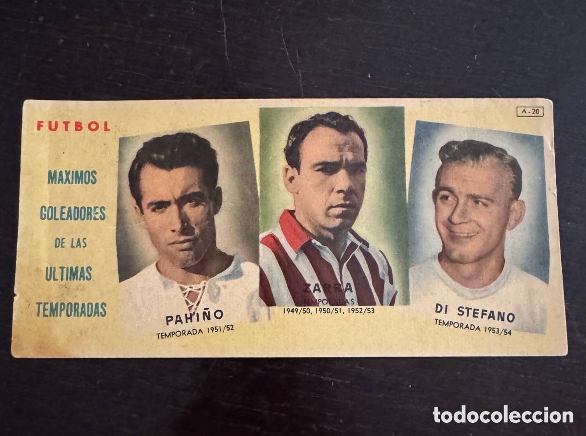 Football Stickers: Cromo f&uacute;tbol antiguo,Di Stefano