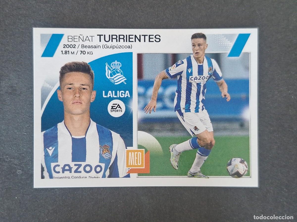 Football Stickers: L2 TURRIENTES REAL SOCIEDAD COLOCA LIGA ESTE 2023 2024 23 24 NUNCA PEGADO SIN PEGAR