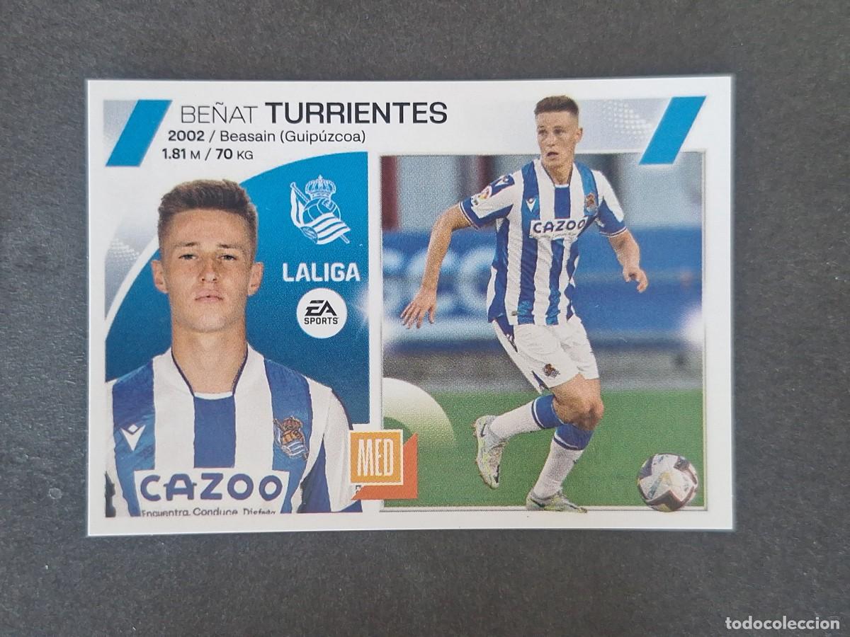 Football Stickers: L2 TURRIENTES REAL SOCIEDAD COLOCA LIGA ESTE 2023 2024 23 24 NUNCA PEGADO SIN PEGAR