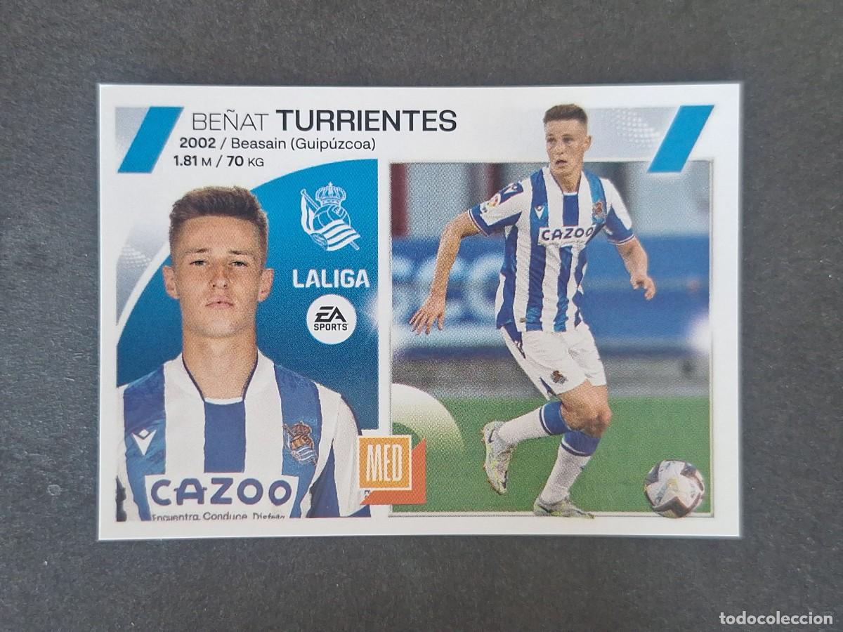 Football Stickers: L2 TURRIENTES REAL SOCIEDAD COLOCA LIGA ESTE 2023 2024 23 24 NUNCA PEGADO SIN PEGAR