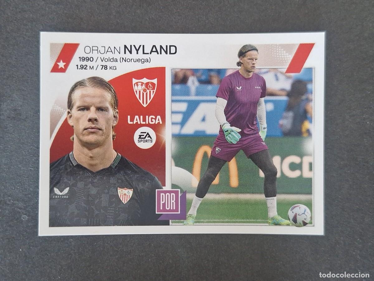 Football Stickers: L2 NYLAND SEVILLA F. C. COLOCA LIGA ESTE 2023 2024 23 24 NUNCA PEGADO SIN PEGAR
