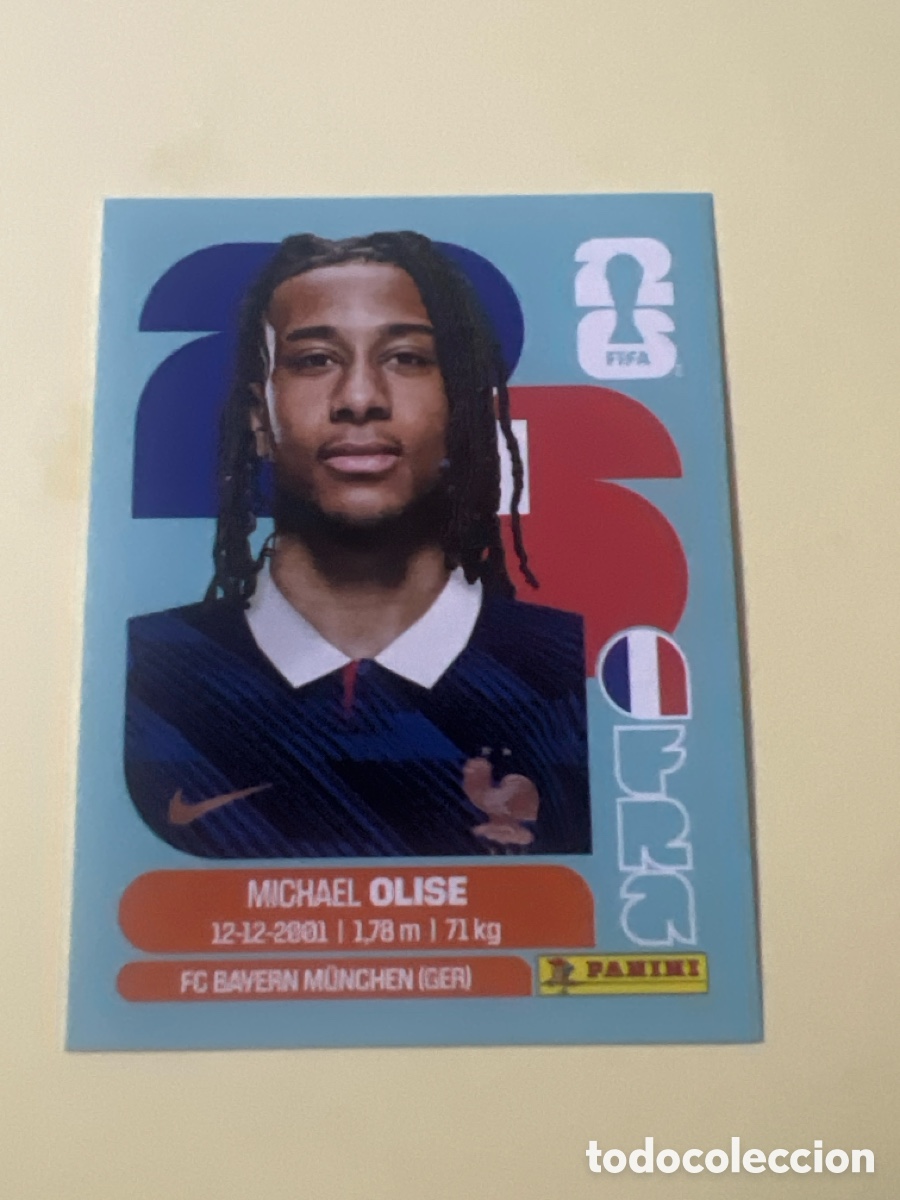 Cromos de f&uacute;tbol: C3273. FRA 14 Michael Olise [Sticker] / FIFA World Cup 2026