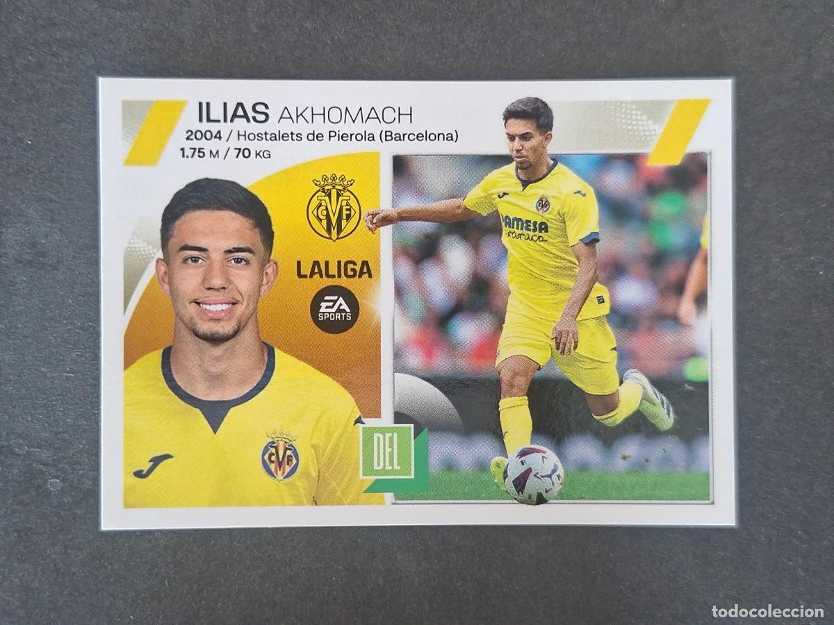 Cromos de f&uacute;tbol: L2 ILIAS VILLARREAL C. F. COLOCA LIGA ESTE 2023 2024 23 24 NUNCA PEGADO SIN PEGAR