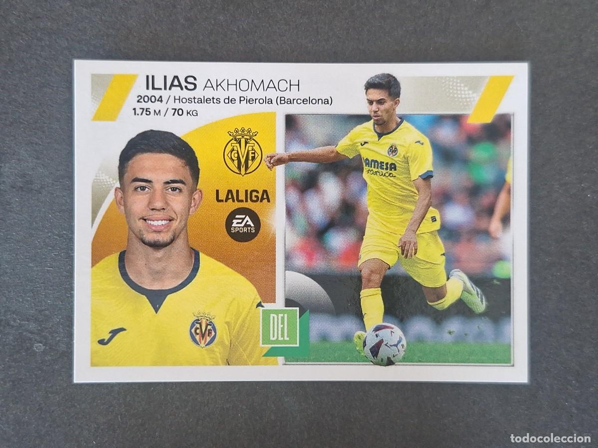 Cromos de f&uacute;tbol: L2 ILIAS VILLARREAL C. F. COLOCA LIGA ESTE 2023 2024 23 24 NUNCA PEGADO SIN PEGAR