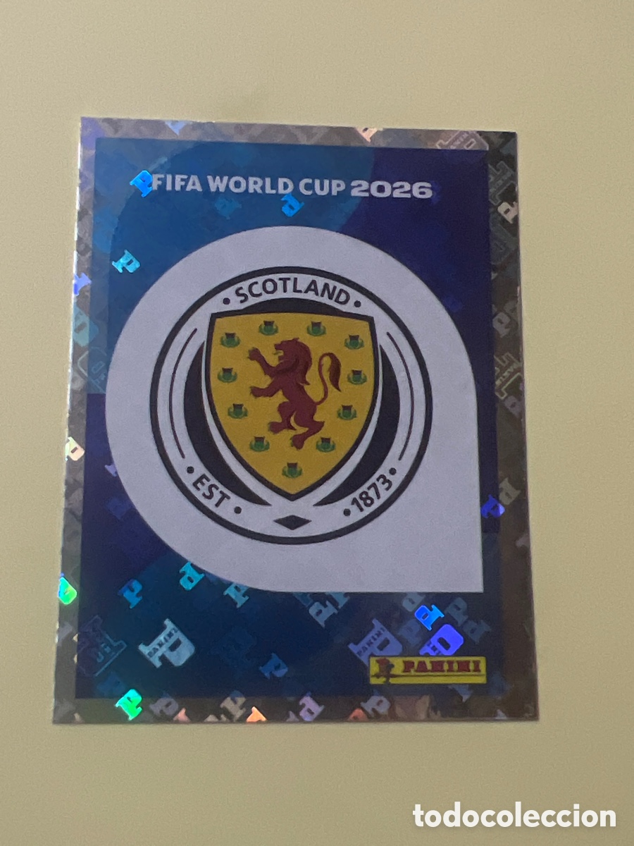 Cromos de f&uacute;tbol: C3279. CROMO FIFA WORLD CUP 2026. PANINI. LOGO ESCOCIA. SCO 1