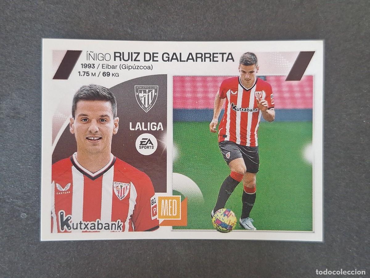 Figurine di Calcio: L2 RUIZ DE GALARRETA ATHLETIC DE BILBAO FICHAJE 1 LIGA ESTE 2023 2024 23 24 NUNCA PEGADO SIN PEGAR