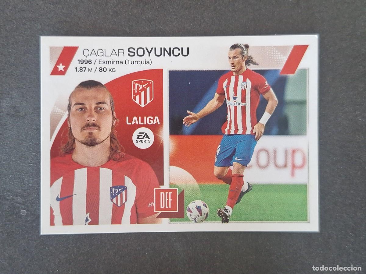 Figurine di Calcio: L2 SOYUNCU ATLETICO DE MADRID FICHAJE 5 LIGA ESTE 2023 2024 23 24 NUNCA PEGADO SIN PEGAR