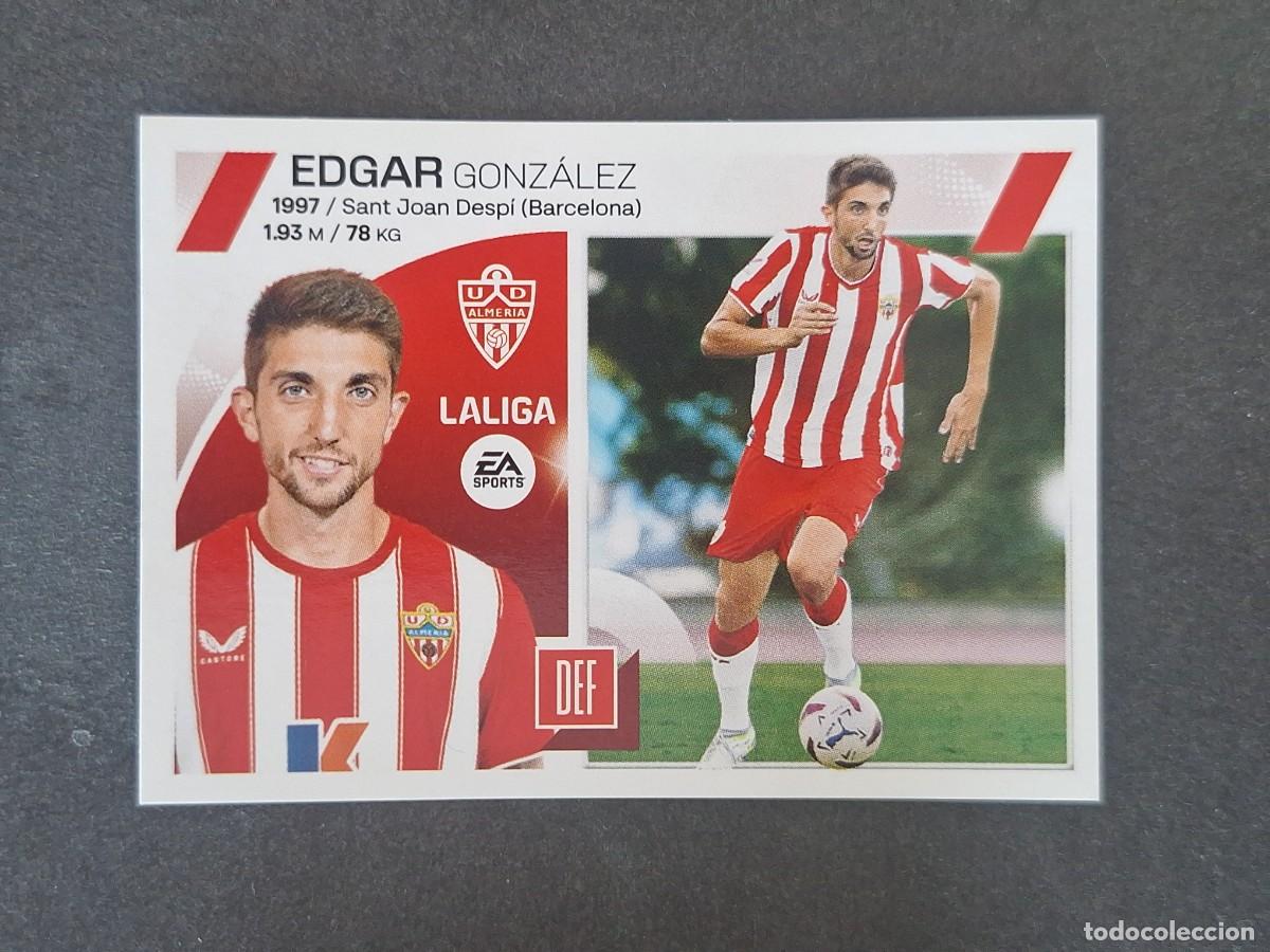 Figurine di Calcio: L2 EDGAR U. D. ALMERIA FICHAJE 7 LIGA ESTE 2023 2024 23 24 NUNCA PEGADO SIN PEGAR