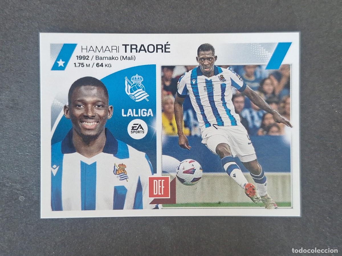 Figurine di Calcio: L2 TRAORE REAL SOCIEDAD FICHAJE 17 LIGA ESTE 2023 2024 23 24 NUNCA PEGADO SIN PEGAR