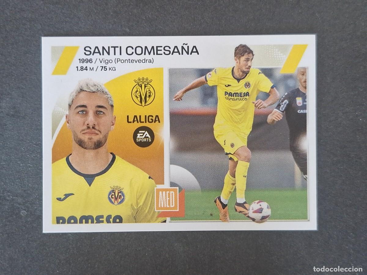 Figurine di Calcio: L2 SANTI COMESA&Ntilde;A VILLARREAL C. F. FICHAJE 18 LIGA ESTE 2023 2024 23 24 NUNCA PEGADO SIN PEGAR
