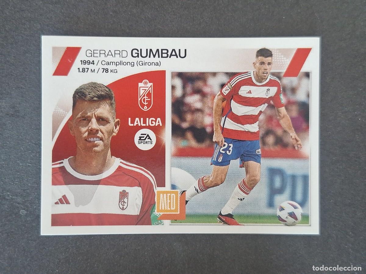 Cromos de f&uacute;tbol: L2 GUMBAU GRANADA C. F. FICHAJE 33 LIGA ESTE 2023 2024 23 24 NUNCA PEGADO SIN PEGAR