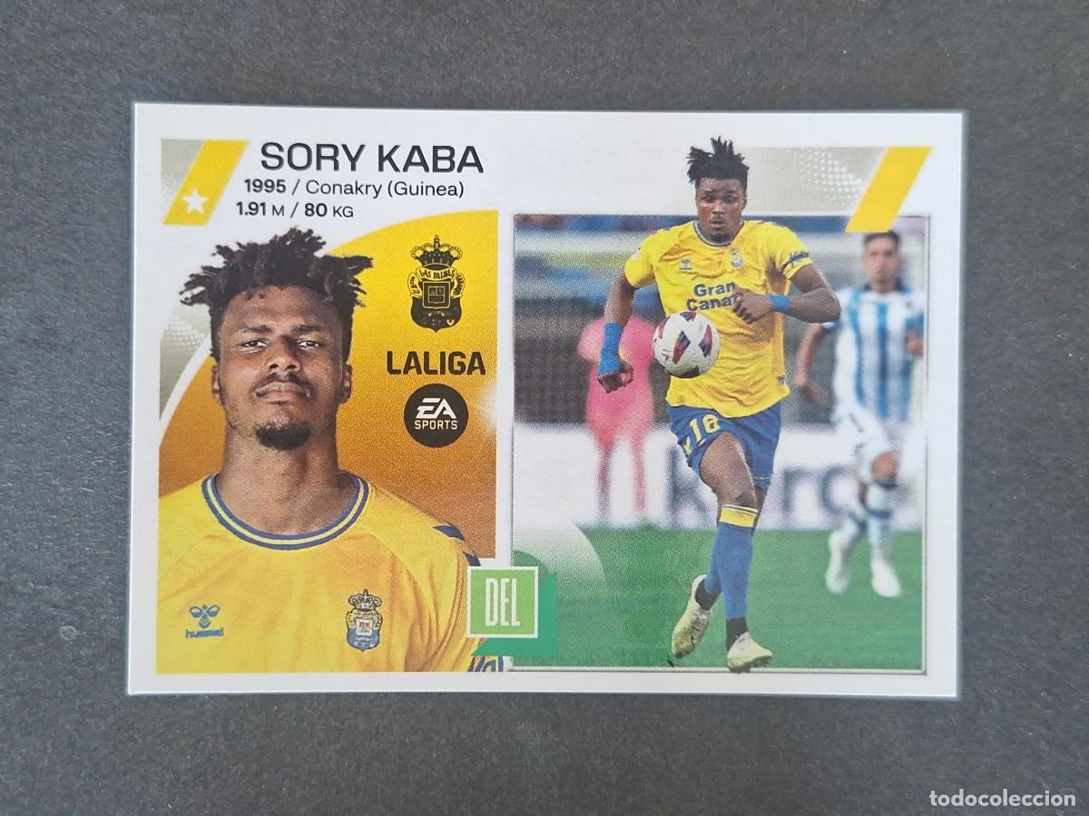 Cromos de f&uacute;tbol: L2 SORY KABA U. D. LAS PALMAS FICHAJE 43 LIGA ESTE 2023 2024 23 24 NUNCA PEGADO SIN PEGAR