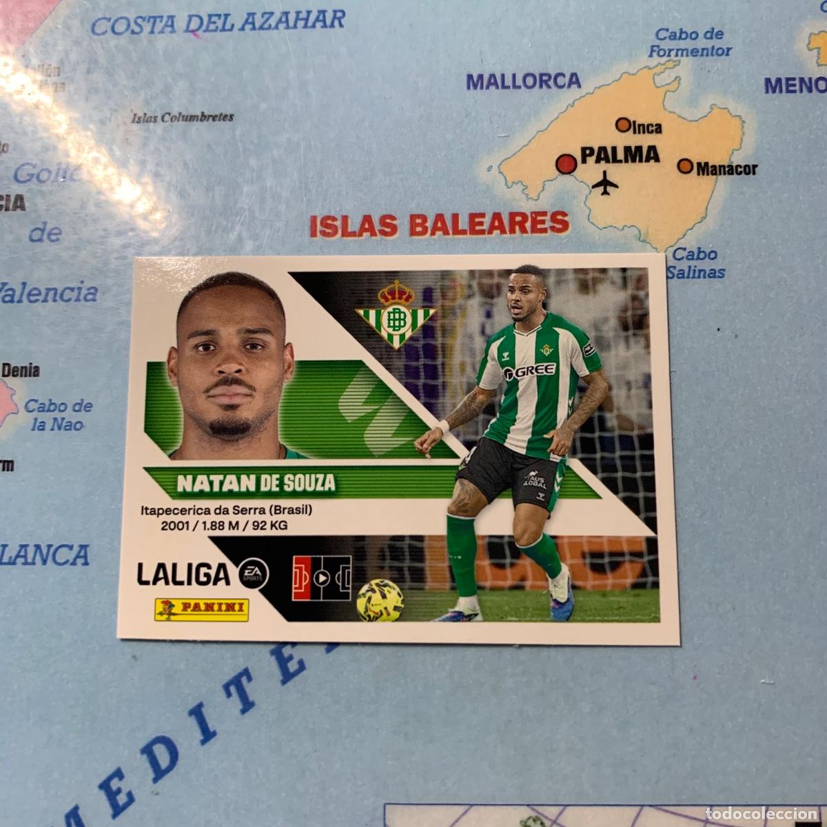 Cromos de f&uacute;tbol: Natan n&uacute;mero 8 del Betis cromo liga este 26-27 2026-2027