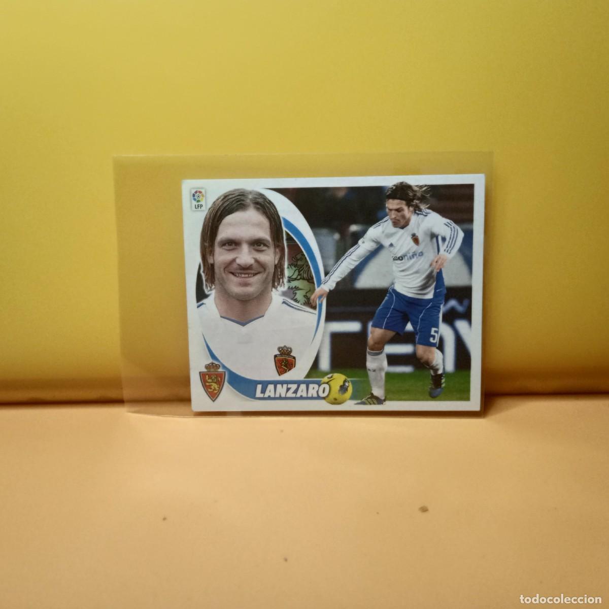 Cromos de f&uacute;tbol: EDICIONES ESTE 2012 2013 12 13 REAL ZARAGOZA LANZARO 4