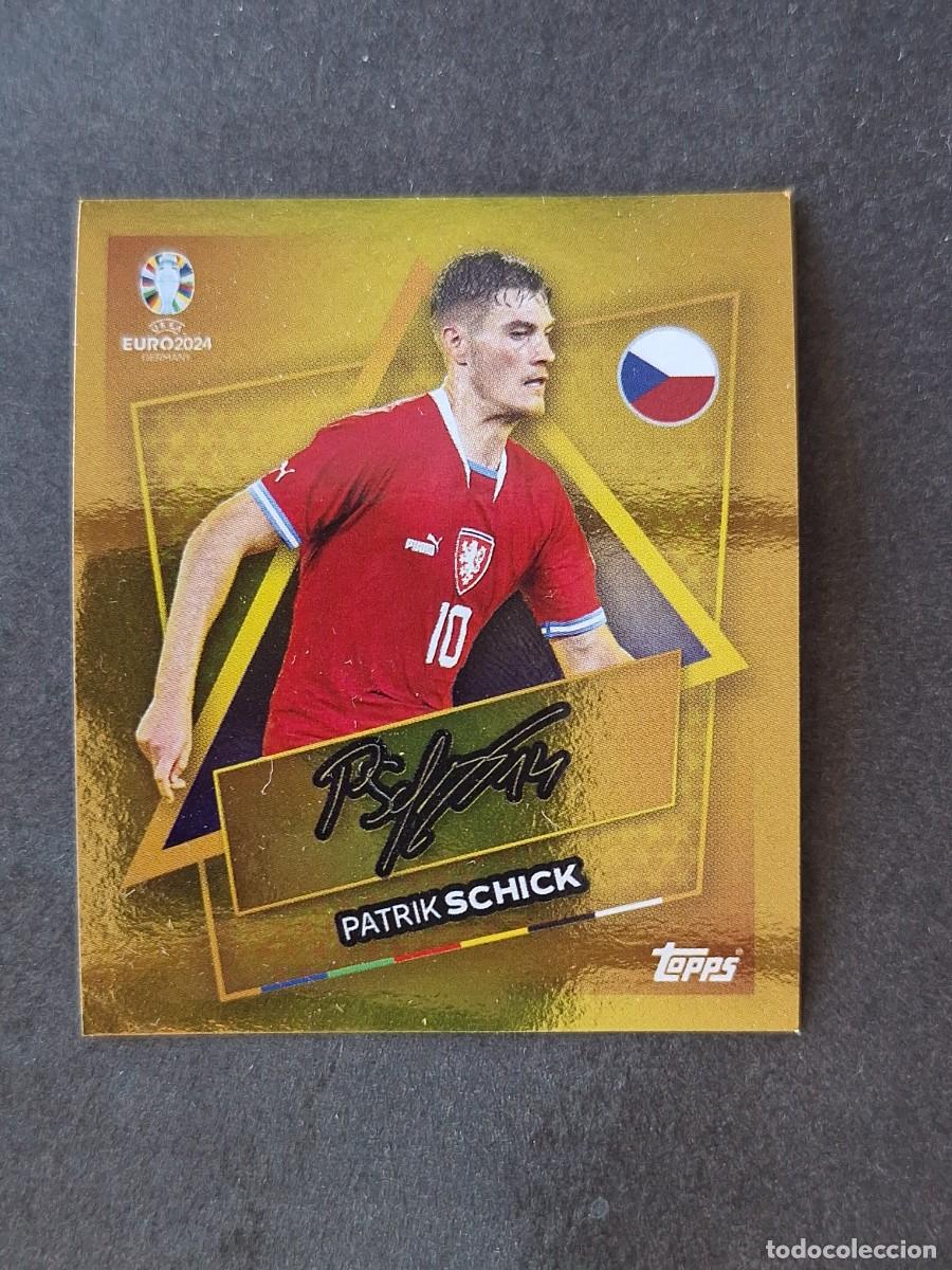 Cromos de f&uacute;tbol: L1 PATRIK SCHICK REPUCBLICA CHECA SP TOPPS EUROCOPA ALEMANIA 2024 NUNCA PEGADO SIN PEGAR