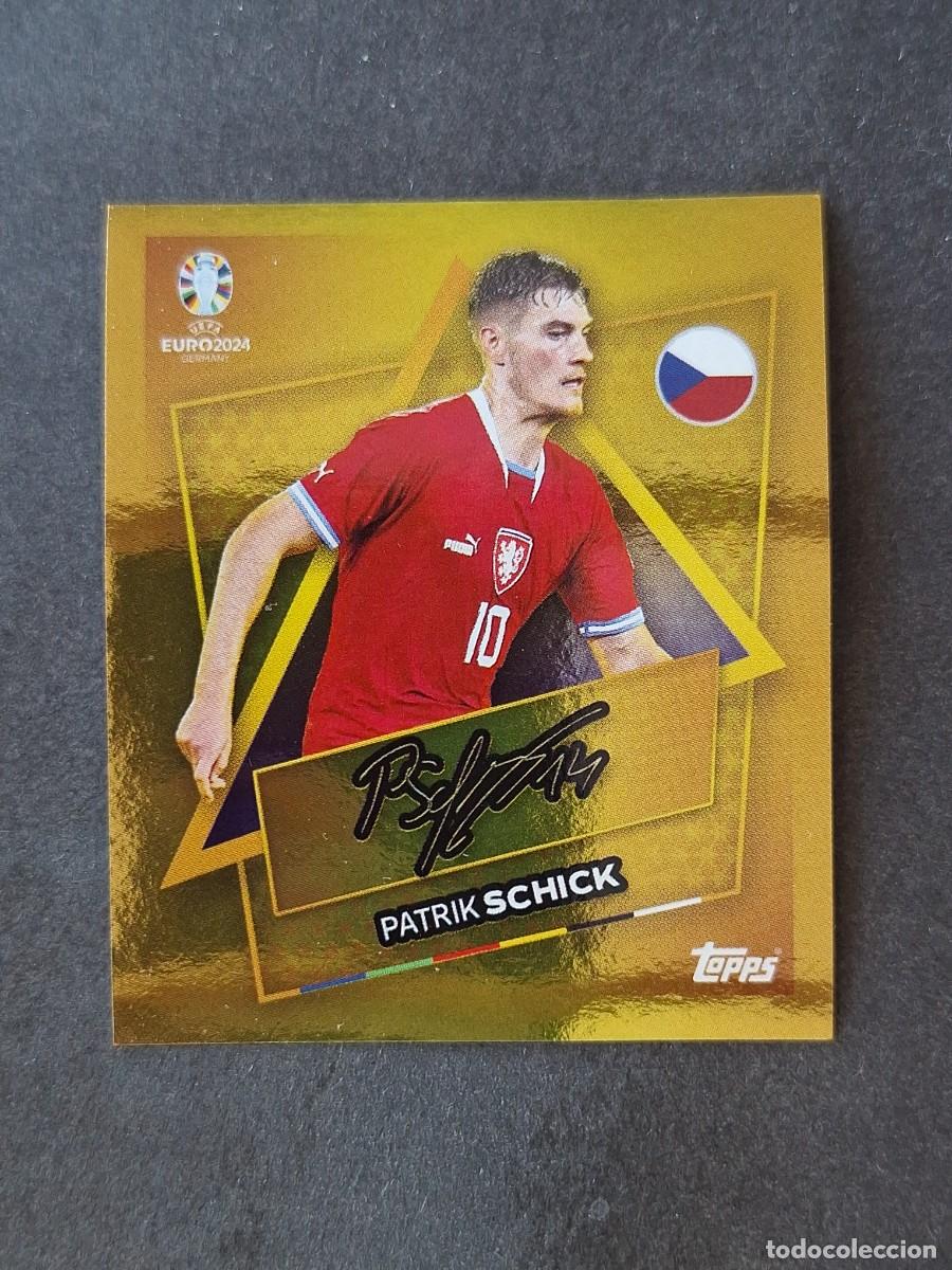 Cromos de f&uacute;tbol: L1 PATRIK SCHICK REPUCBLICA CHECA SP TOPPS EUROCOPA ALEMANIA 2024 NUNCA PEGADO SIN PEGAR