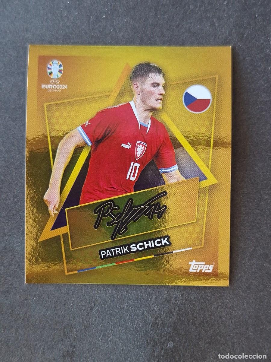 Cromos de f&uacute;tbol: L1 PATRIK SCHICK REPUCBLICA CHECA SP TOPPS EUROCOPA ALEMANIA 2024 NUNCA PEGADO SIN PEGAR