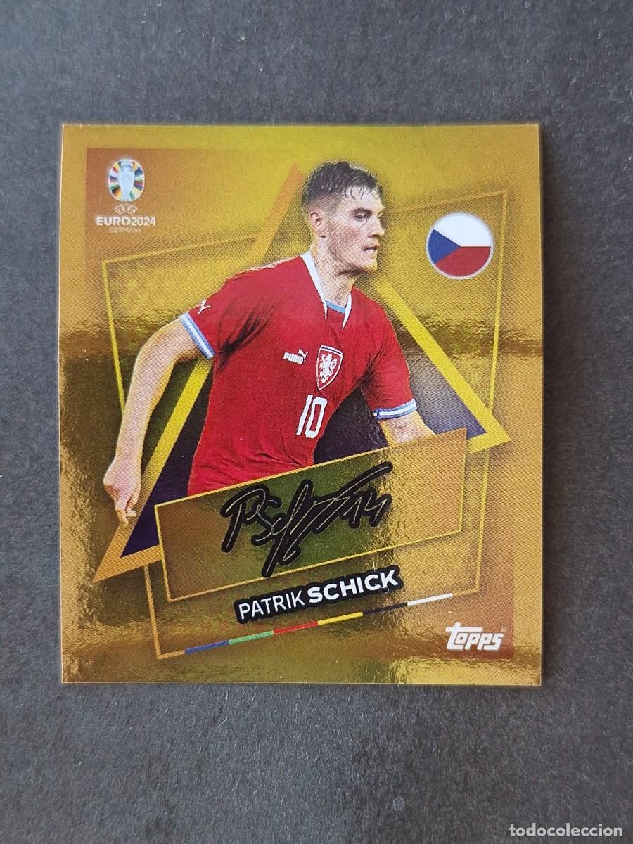 Cromos de f&uacute;tbol: L1 PATRIK SCHICK REPUCBLICA CHECA SP TOPPS EUROCOPA ALEMANIA 2024 NUNCA PEGADO SIN PEGAR