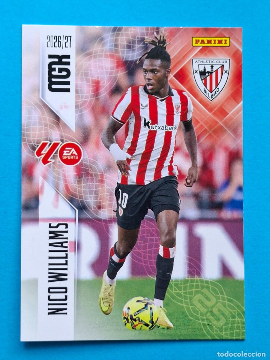 Cromos de f&uacute;tbol: #54 NICO WILLIAMS (Athletic) - Panini MGK LaLiga 2026-27