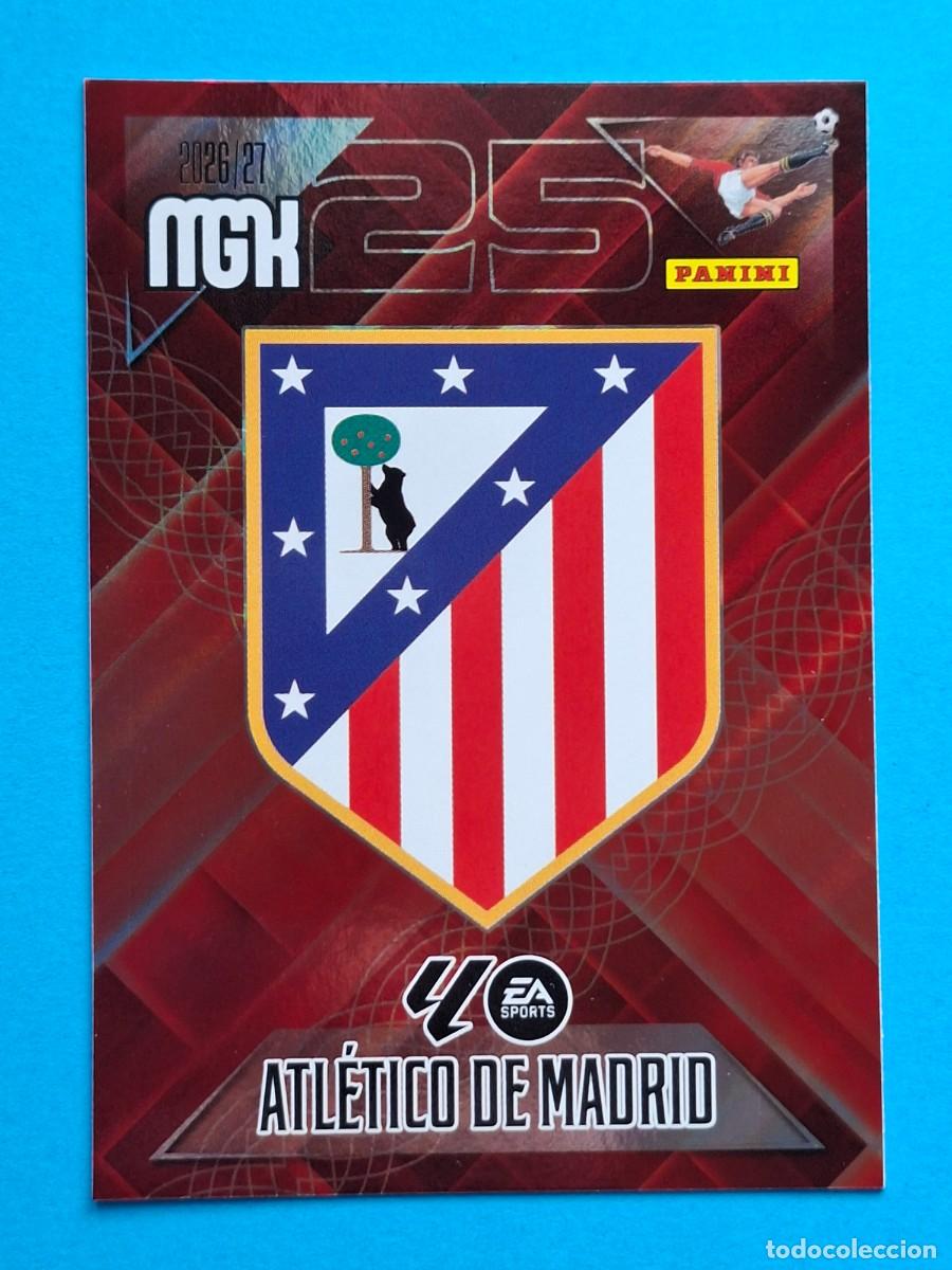 Cromos de f&uacute;tbol: #55 ESCUDO (Atl&eacute;tico Madrid) - Panini MGK LaLiga 2026-27