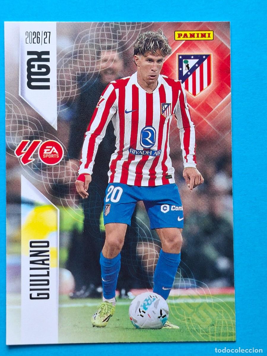 Figurine di Calcio: #69 GIULIANO (Atl&eacute;tico Madrid) - Panini MGK LaLiga 2026-27