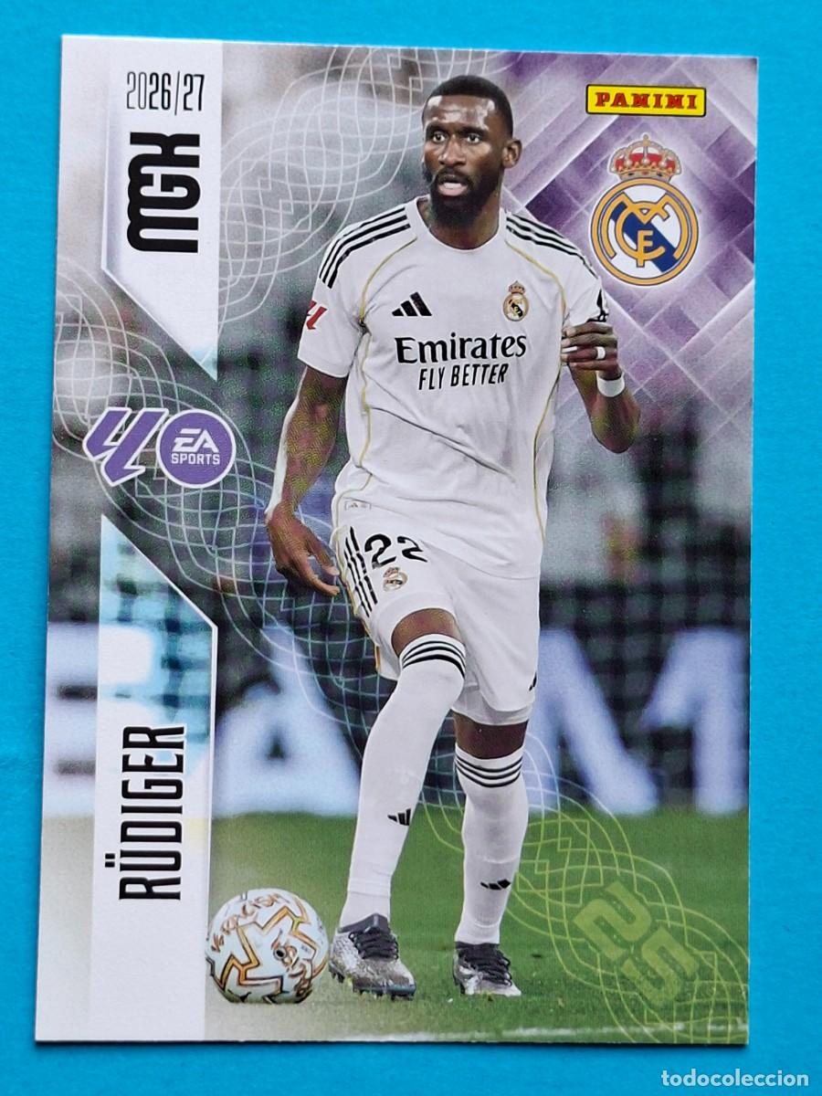 Cromos de f&uacute;tbol: #223 R&Uuml;DIGER (Real Madrid) - Panini MGK LaLiga 2026-27