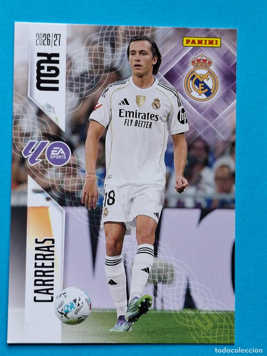 Cromos de f&uacute;tbol: #224 CARRERAS (Real Madrid) - Panini MGK LaLiga 2026-27
