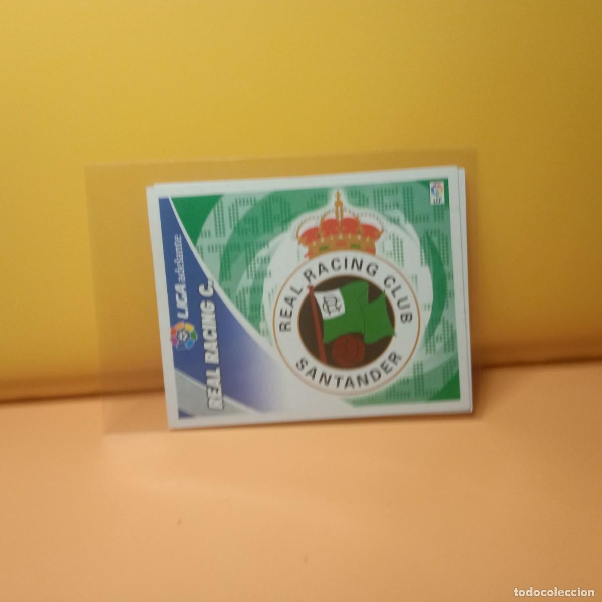Cromos de f&uacute;tbol: EDICIONES ESTE 2012 2013 12 13 LIGA ADELANTE ESCUDO RACING DE SANTANDER