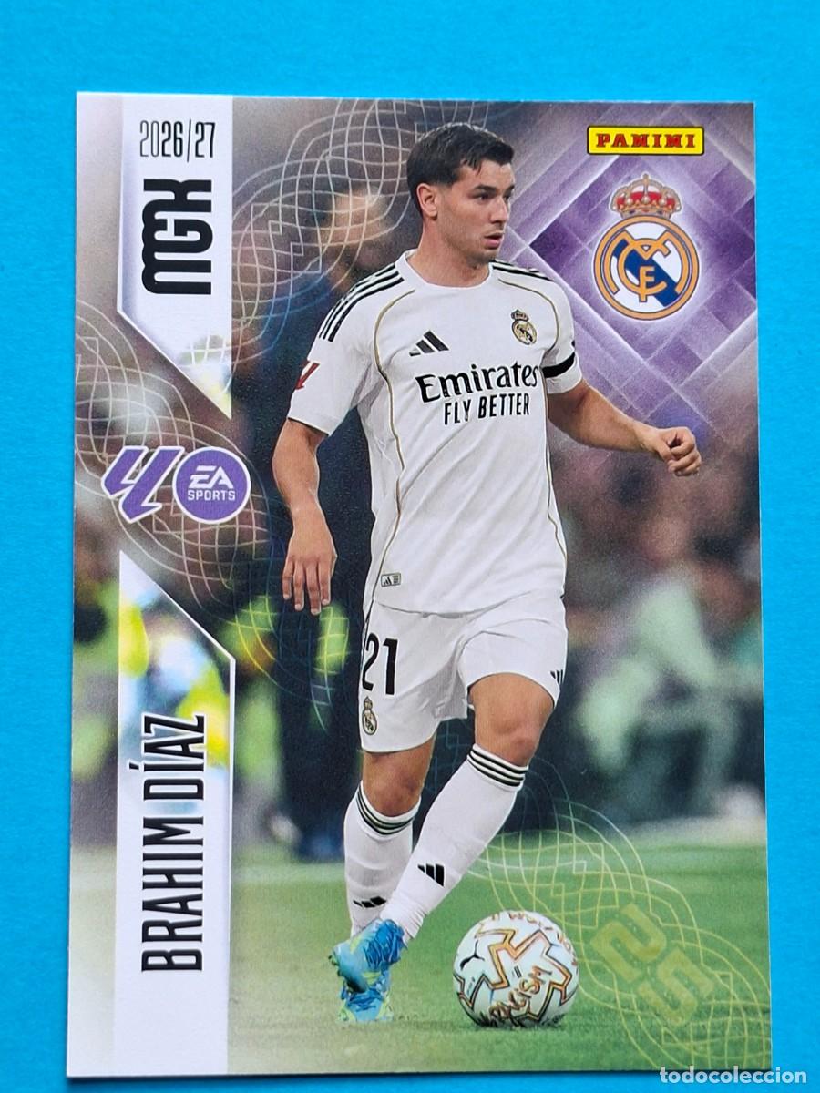 Cromos de f&uacute;tbol: #230 BRAHIM D&Iacute;AZ (Real Madrid) - Panini MGK LaLiga 2026-27