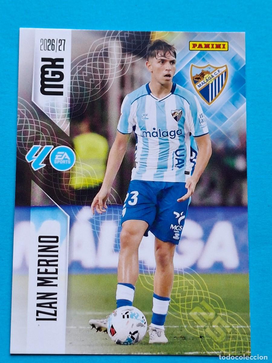 Figurine di Calcio: #244 IZAN MERINO (M&aacute;laga) - Panini MGK LaLiga 2026-27