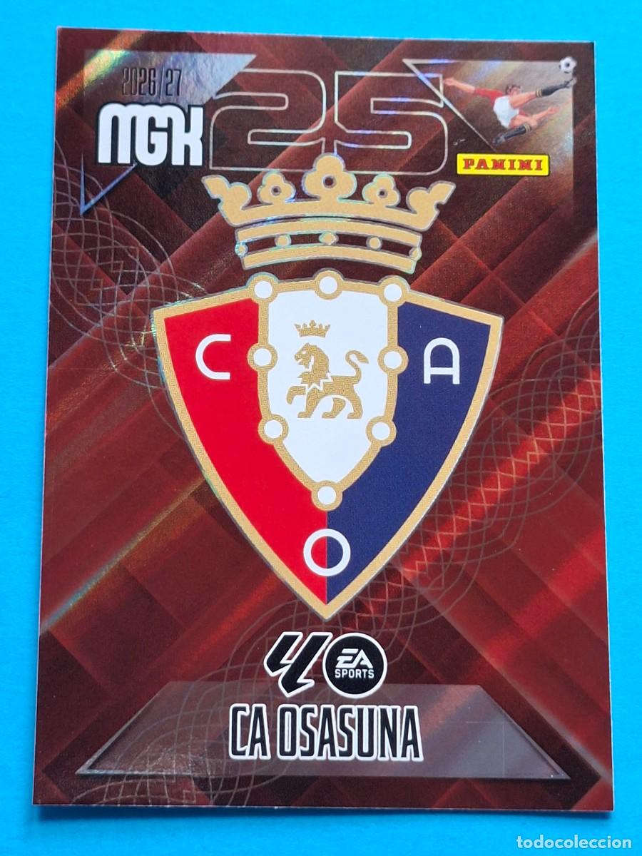 Figurine di Calcio: #253 ESCUDO (Osasuna) - Panini MGK LaLiga 2026-27