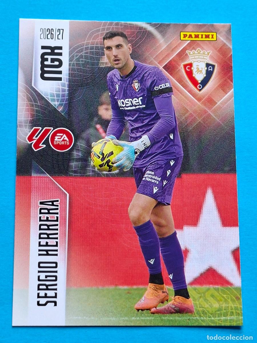 Figurine di Calcio: #254 SERGIO HERRERA (Osasuna) - Panini MGK LaLiga 2026-27