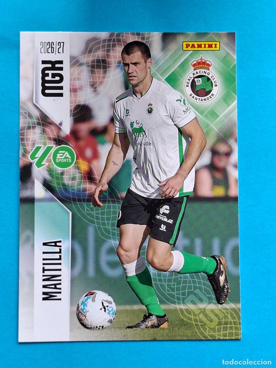 Football Stickers: #274 MANTILLA (Racing) - Panini MGK LaLiga 2026-27