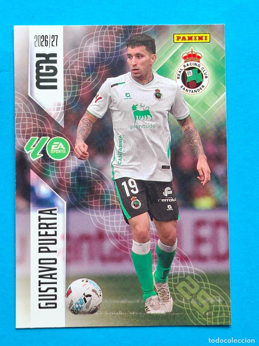 Football Stickers: #281 GUSTAVO PUERTAS (Racing) - Panini MGK LaLiga 2026-27