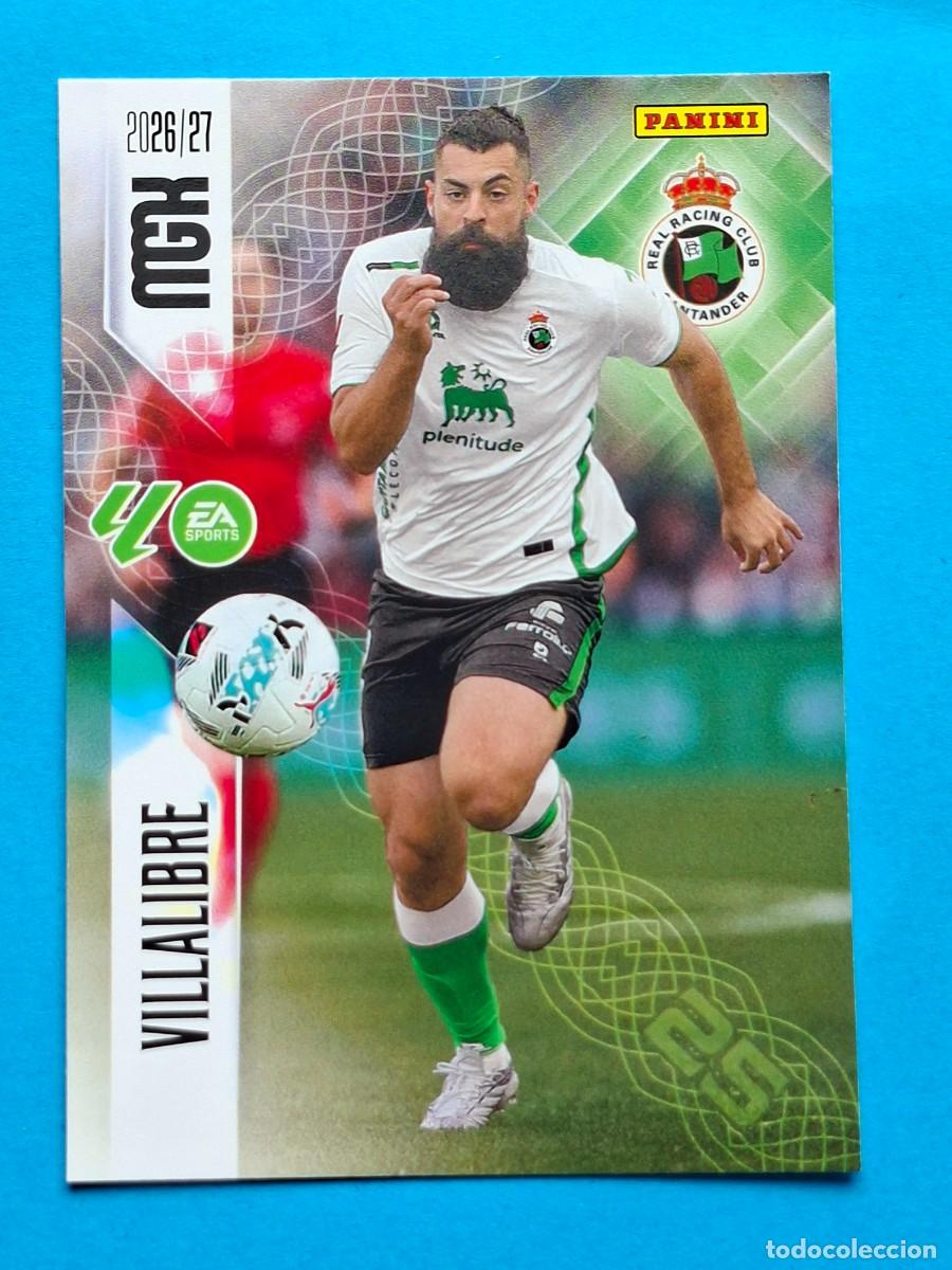 Football Stickers: #287 VILLALIBRE (Racing) - Panini MGK LaLiga 2026-27