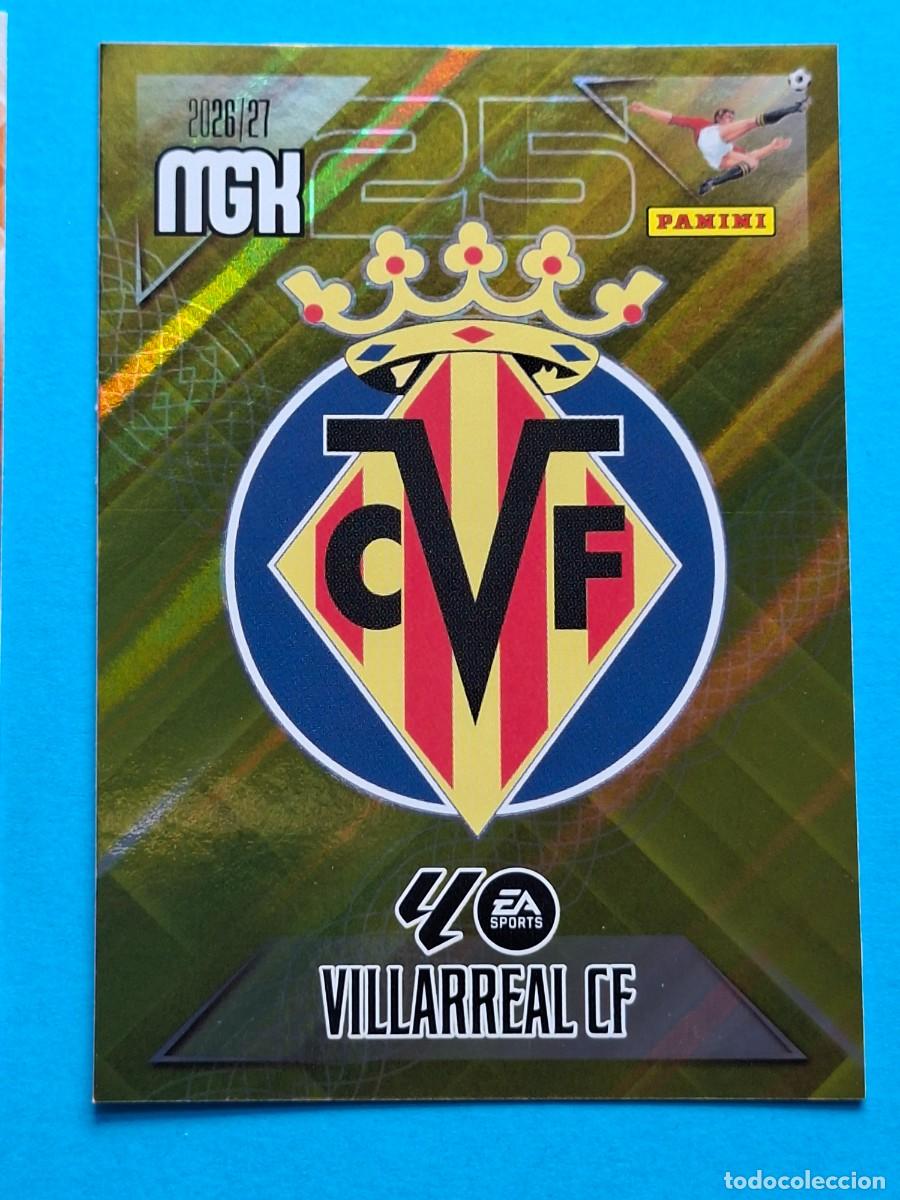Cromos de f&uacute;tbol: #361 ESCUDO (Villarreal) - Panini MGK LaLiga 2026-27