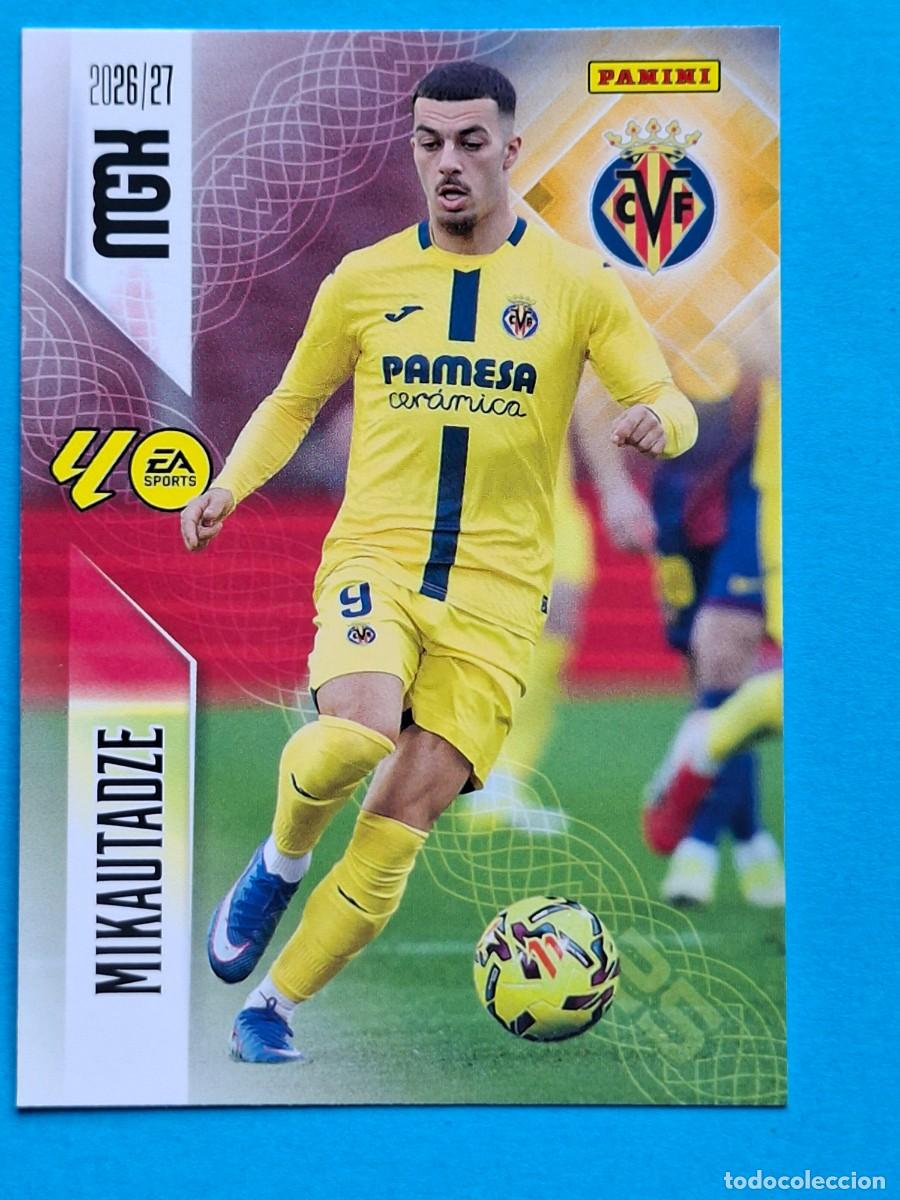 Cromos de f&uacute;tbol: #376 MIKAUTADZE (Villarreal) - Panini MGK LaLiga 2026-27