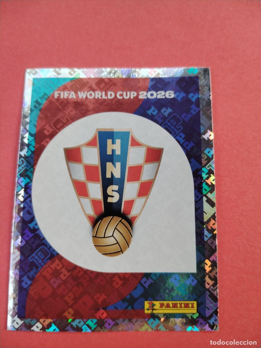 Cromos de f&uacute;tbol: CROMO MUNDIAL 2026 - CROACIA CRO 1
