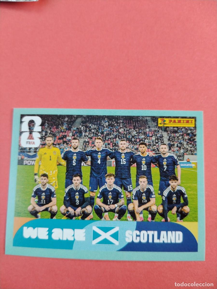 Cromos de f&uacute;tbol: CROMO MUNDIAL 2026 - ESCOCIA SCO 13