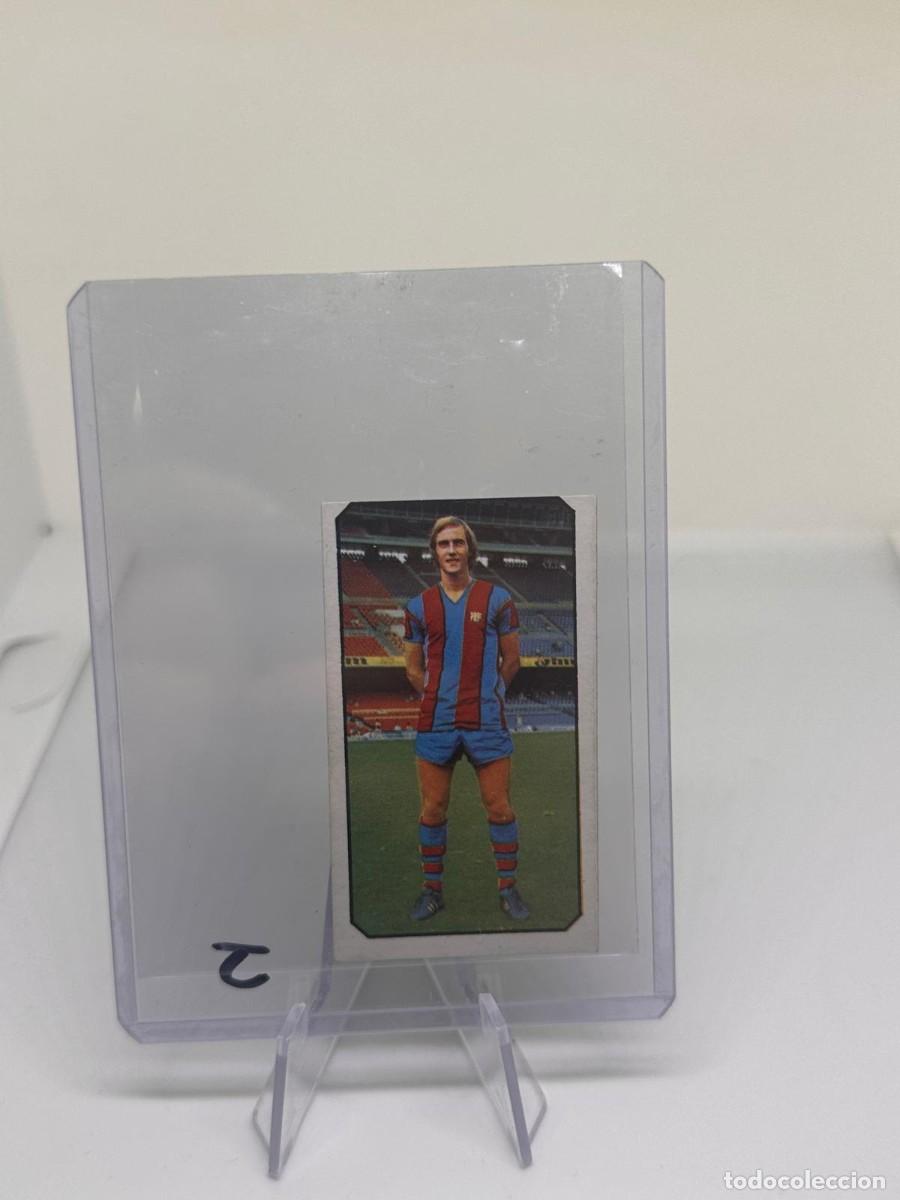 Cromos de f&uacute;tbol: Neeskens FC Barcelona Liga Este 77 78 1977 1978
