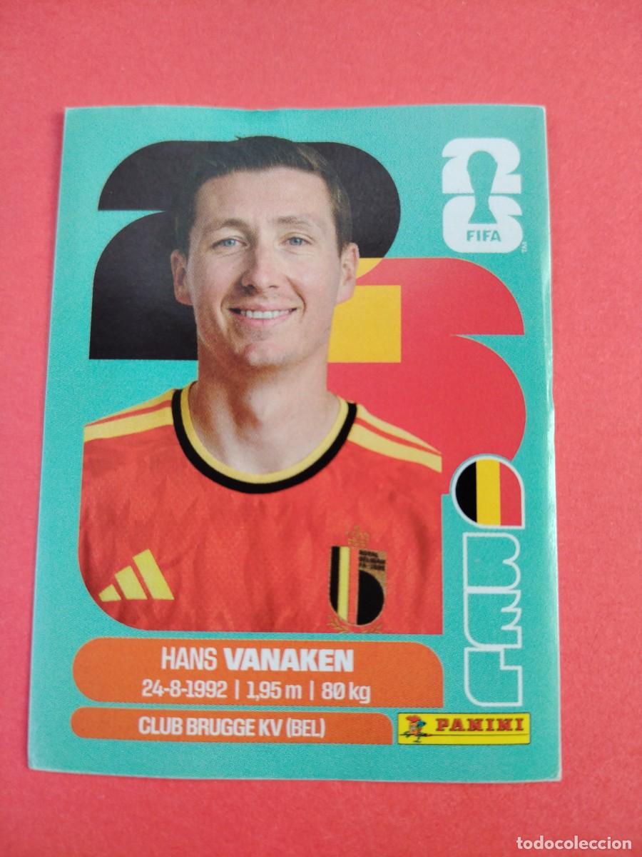 Cromos de f&uacute;tbol: CROMO MUNDIAL 2026 - BELGICA BEL 14