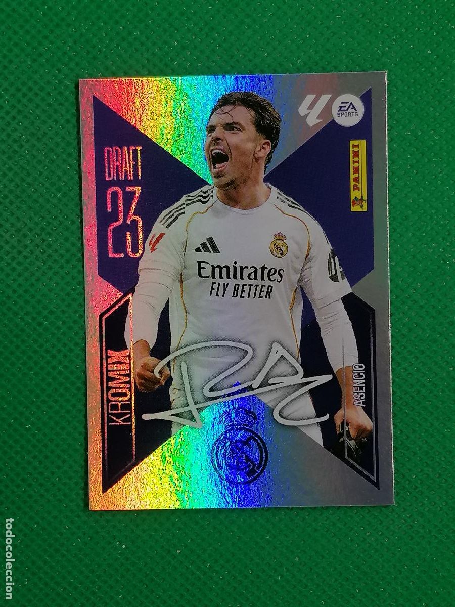 Cromos de f&uacute;tbol: K 2 K2 BALDE BARCELONA DRAFT 23 KROMIX FIRMADO ⚽ PANINI LIGA ESTE 26 27 2026 2027 ⚽