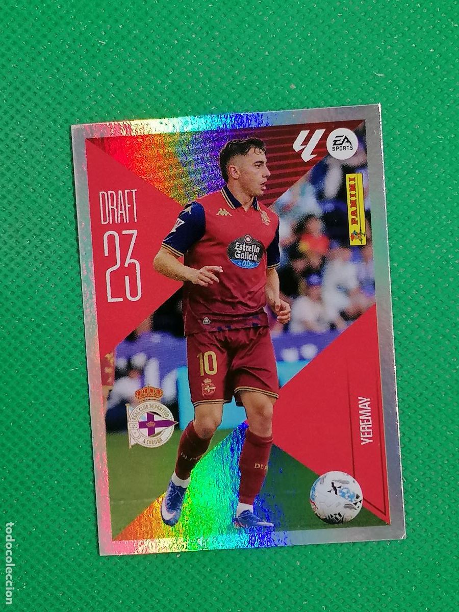 Cromos de f&uacute;tbol: 23 YEREMAY DEPORTIVO DRAFT 23 ⚽ PANINI LIGA ESTE 26 27 2026 2027 ⚽