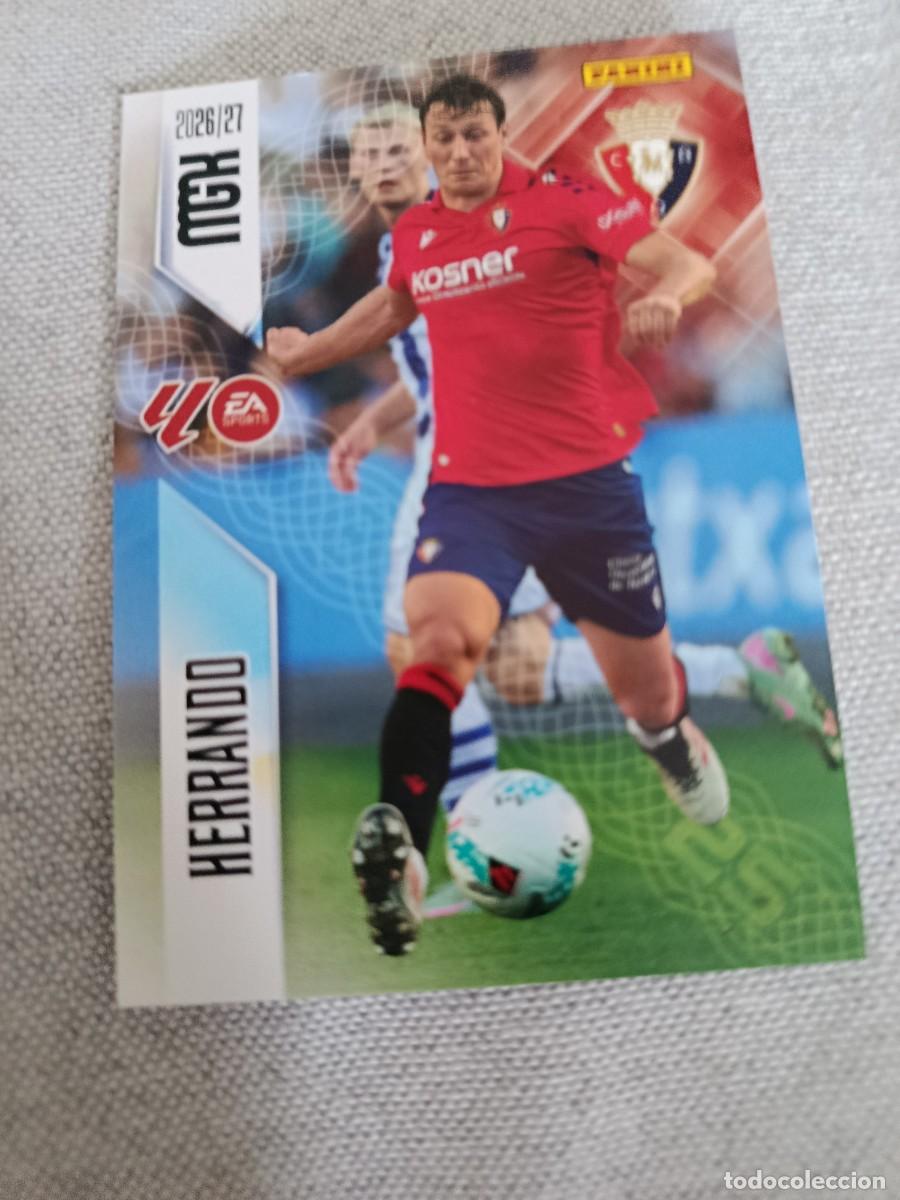 Cromos de f&uacute;tbol: Megacracks 26/27. 259- Herrando. Osasuna.
